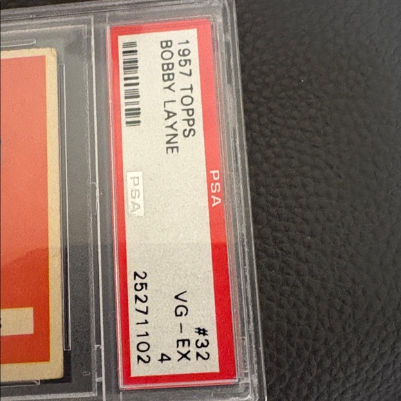 PSA sports1957 TOPPS. #32VG-Ex 4 - Picture 4 of 6